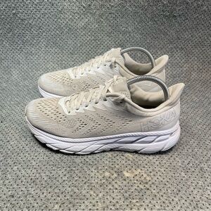 Hoka One One Clifton 7 White Running Shoes Size 9.5 Women’s
